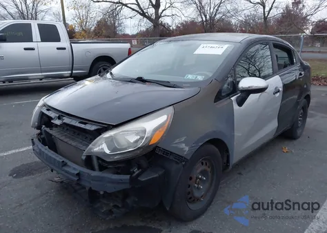 2013 Kia Rio Lx from USA, damaged, VIN KNADM4A33D6282463